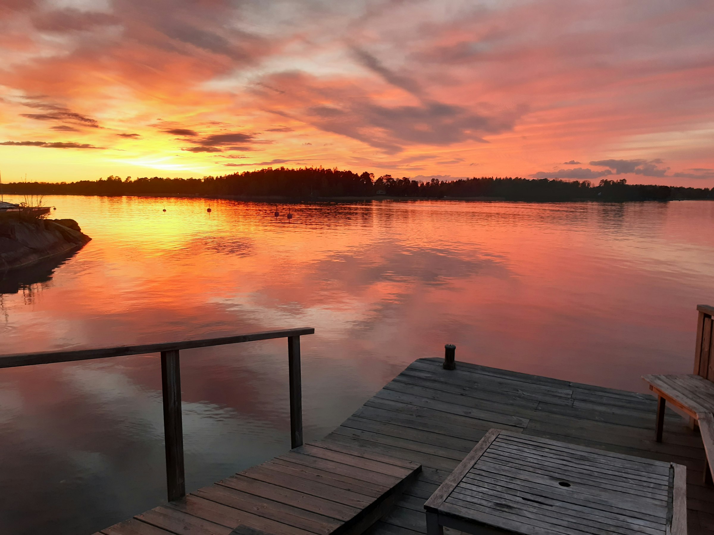 The Bjäre coast — evening