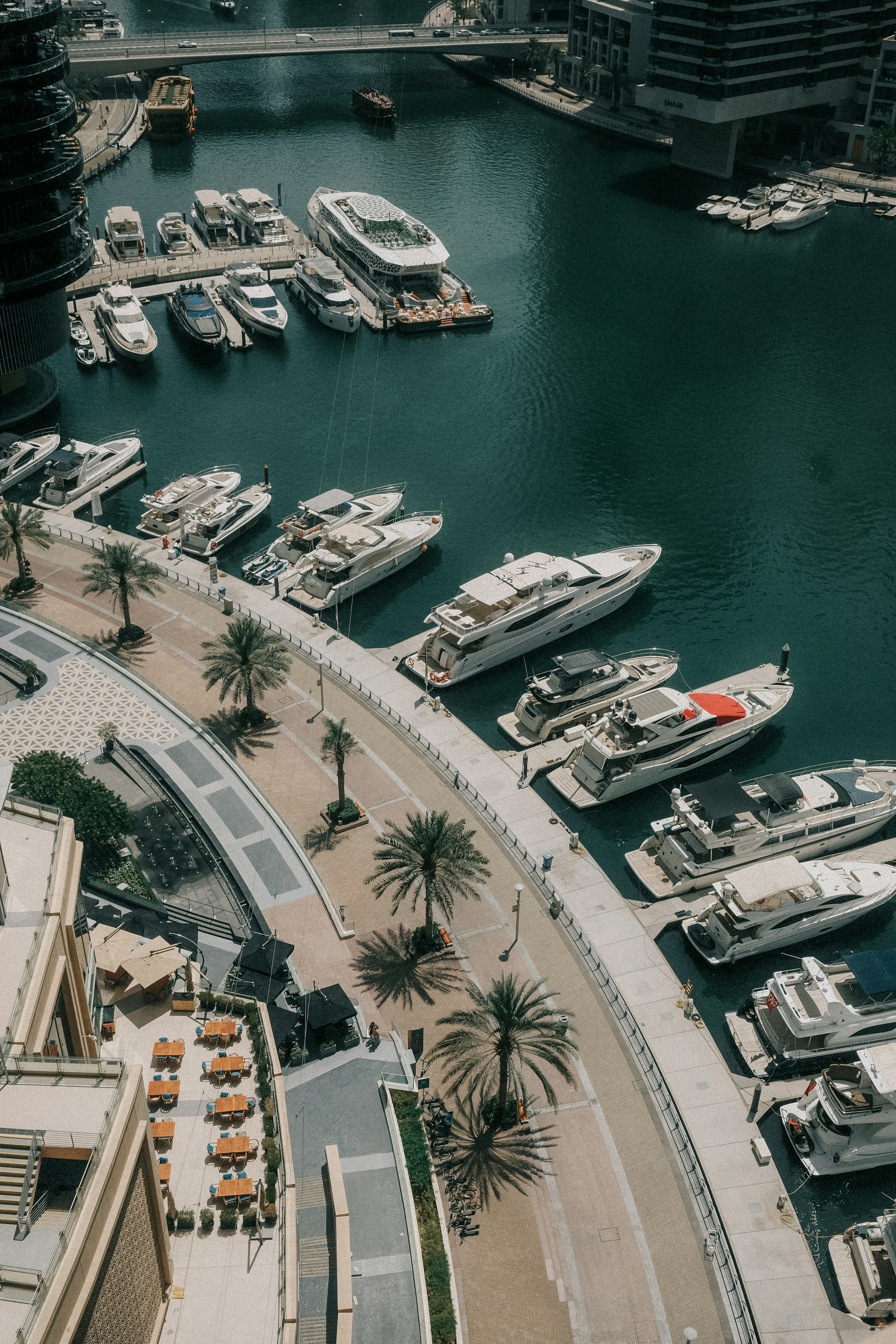 Dubai Marina — the berth