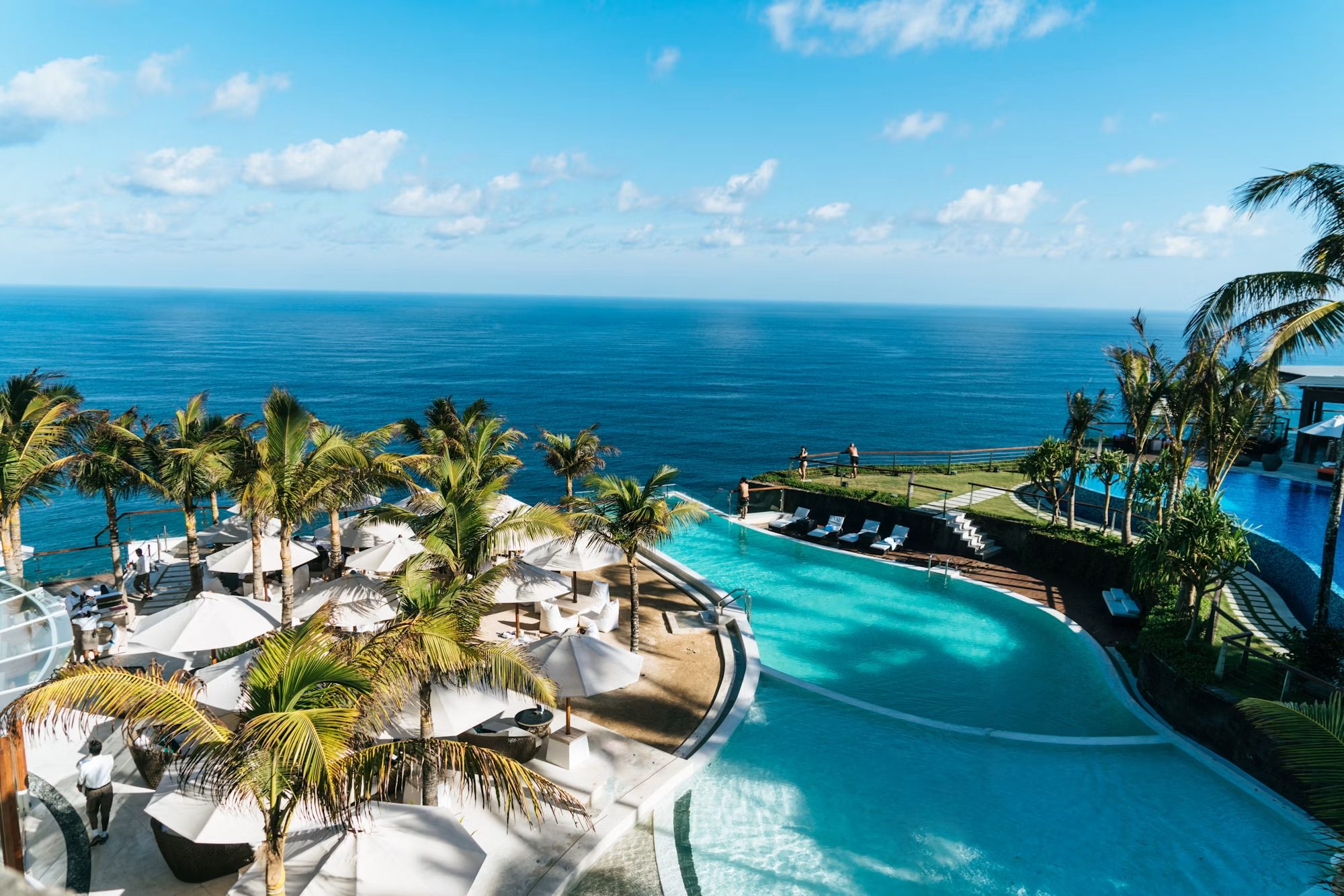 Selected global resort pool